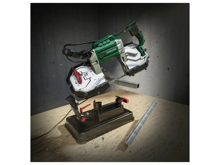 PARKSIDE® Scie à ruban pour métaux PMB 1100 B2. 1100 W