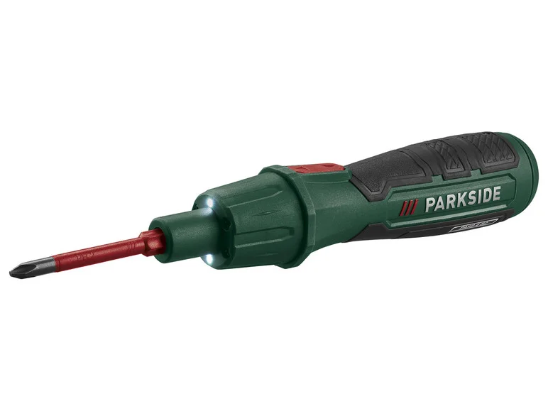 PARKSIDE® Tournevis sans fil PASD 4 B2. 4 V. avec 6 embouts