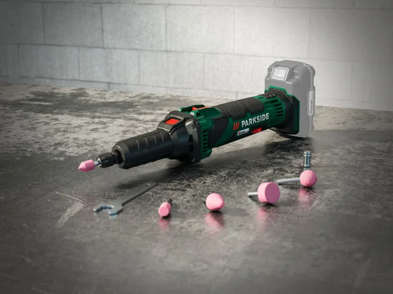 PARKSIDE® Meuleuse droite sans fil PGSA 20-Li A1. sans batterie ni chargeur. 20 V