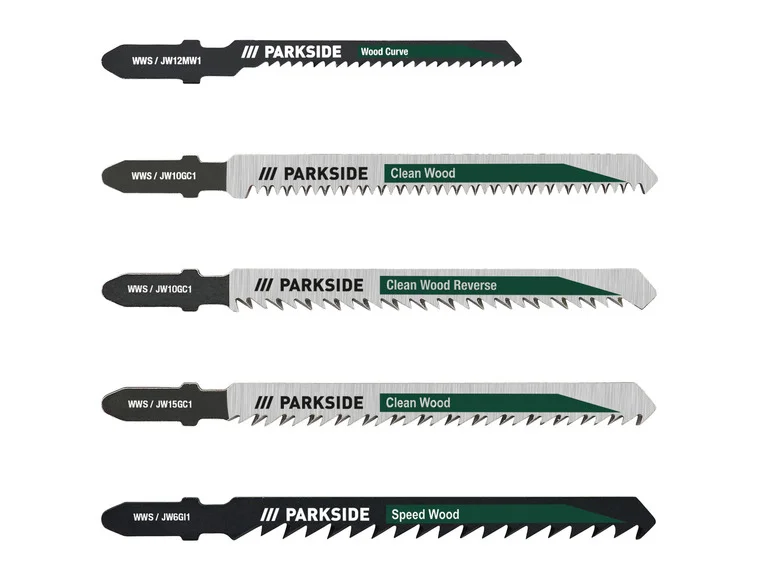 PARKSIDE® Jeu de lames de scie sauteuse ou Jeu de lames de scie sabre