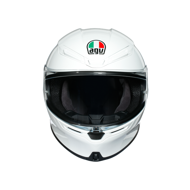 K6 AGV DOT(ECE) SOLID MPLK - WHITE