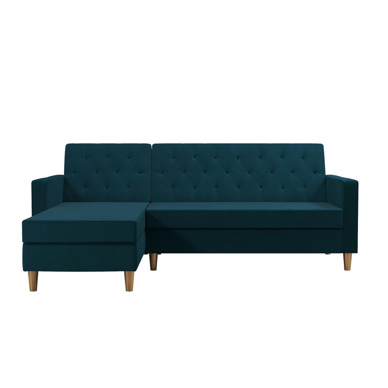 Liberty 84′′ Wide Reversible Sleeper Sofa & Chaise