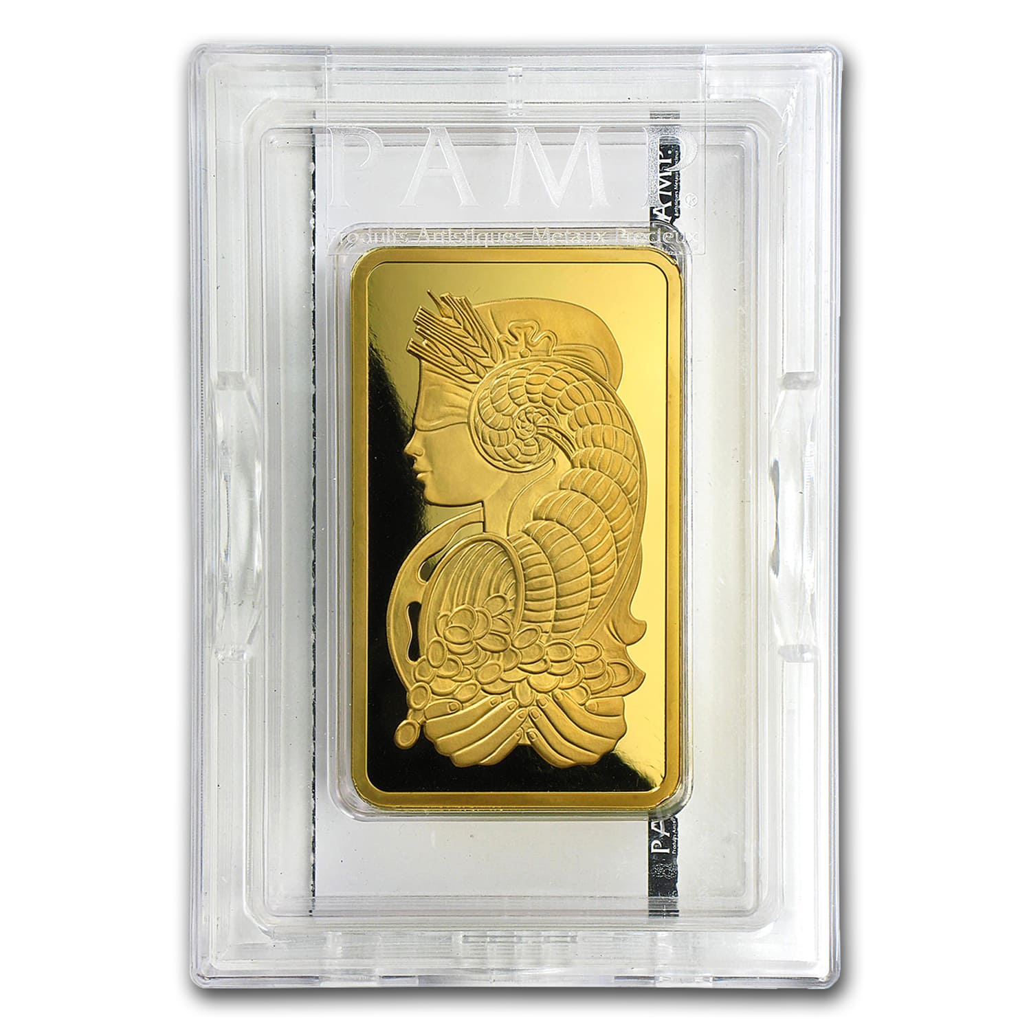 1 oz Gold Bar - PAMP Lady Fortuna VERISCAN™ (In Assay)
