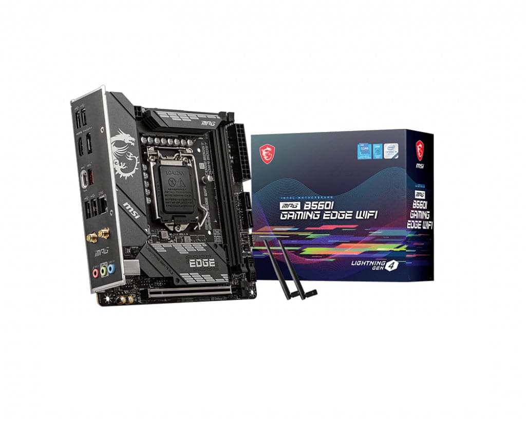 MSI MPG B560I GAMING EDGE WIFI Mini ITX LGA1200 Intel B560