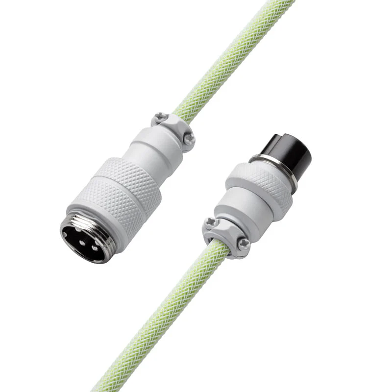 CableMod Pro Spiraltastaturkabel USB A auf USB Typ C. Lime Sorbet – 150 cm