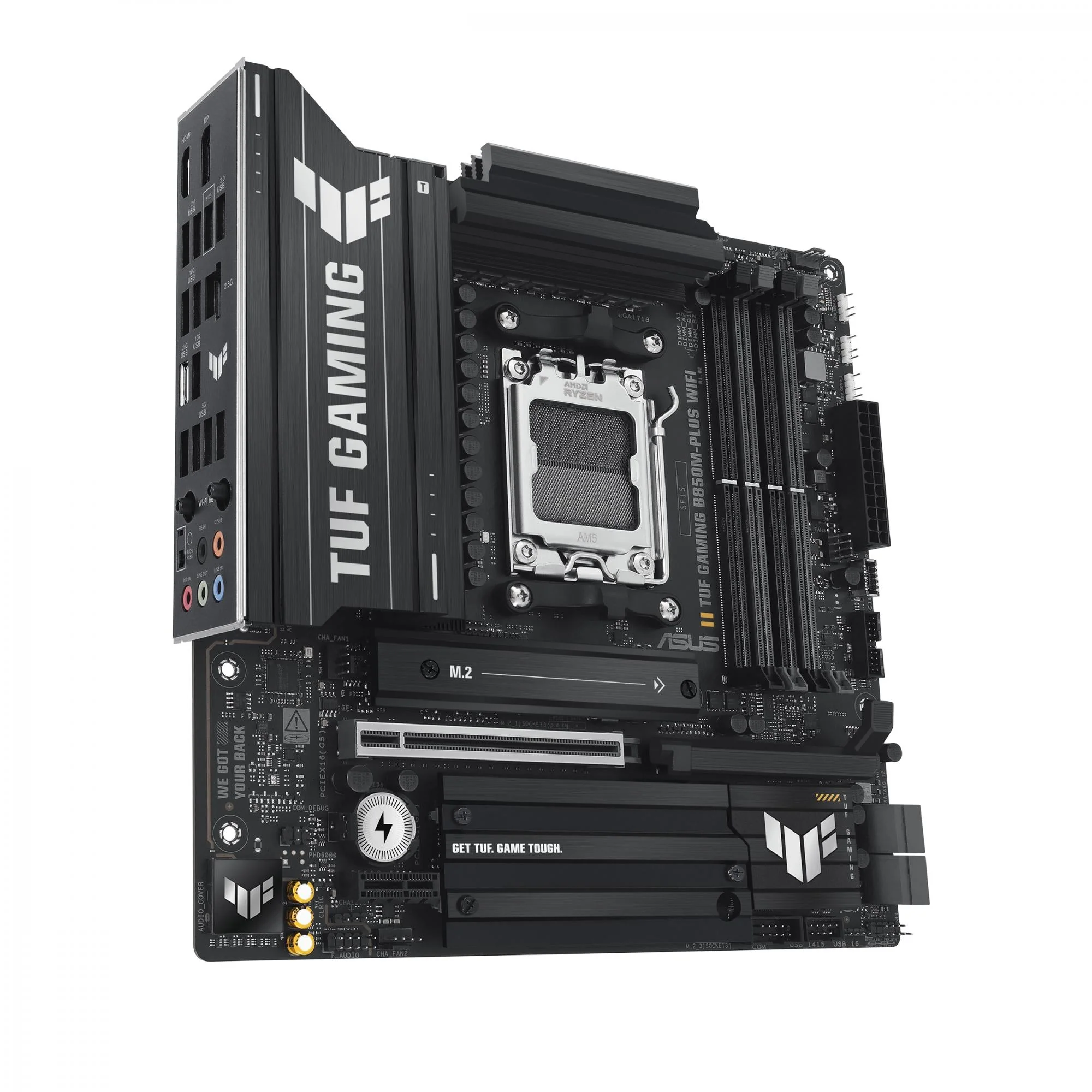 ASUS TUF GAMING B850M-PLUS WIFI (mATX. B850. AM5)