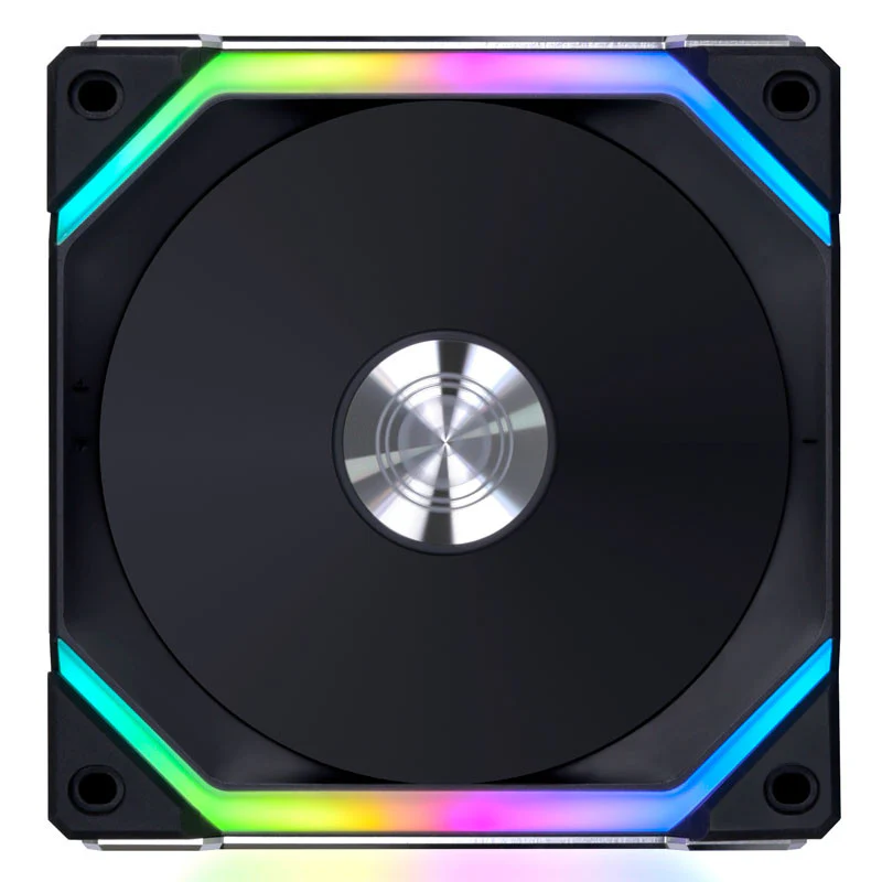 Lian Li UNI FAN SL V2 120 RGB-PWM-Lüfter. Schwarz – 120 mm. 28 mm Rahmen