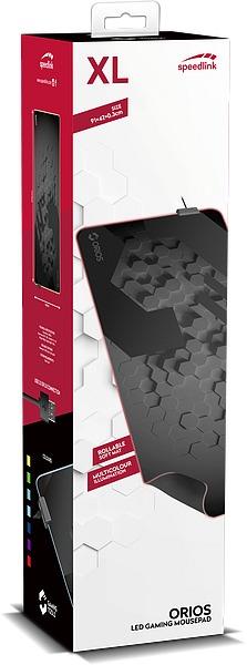 SpeedLink – Orios LED-Gaming-Mauspad. Größe XL/weich