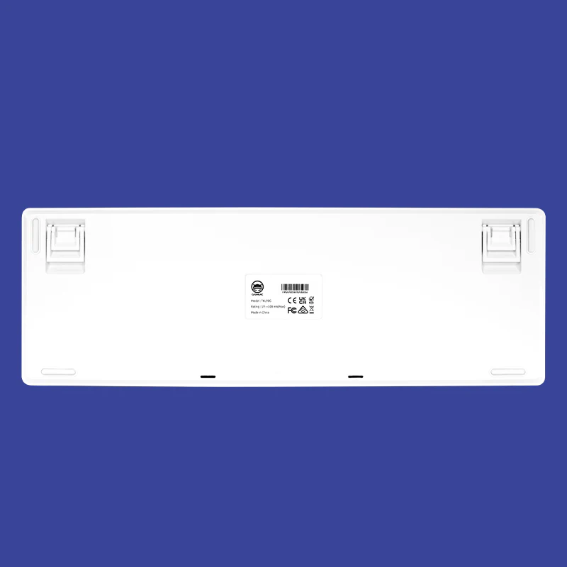 Gamiac TKL90G - Hvid/Rød - TKL Tastatur - Rød Switch