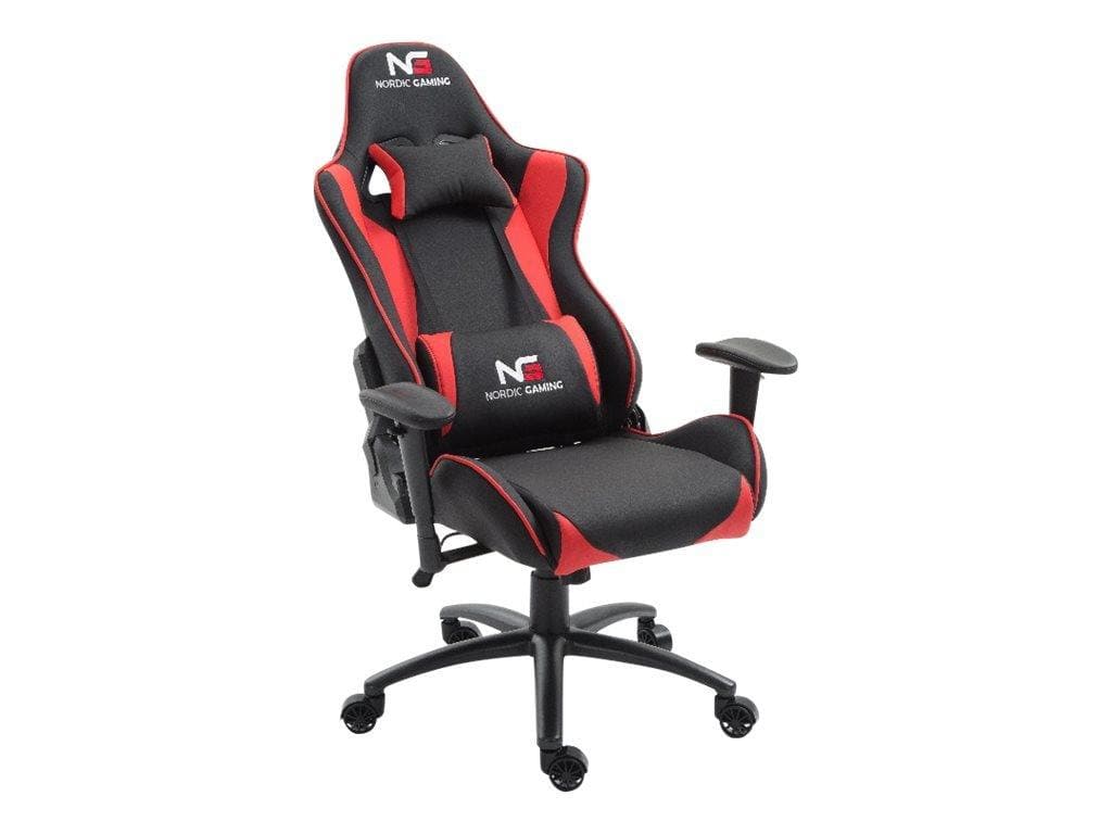 Nordic Gaming Junior Gaming Stuhl Rot/Schwarz 12-16 Jahre