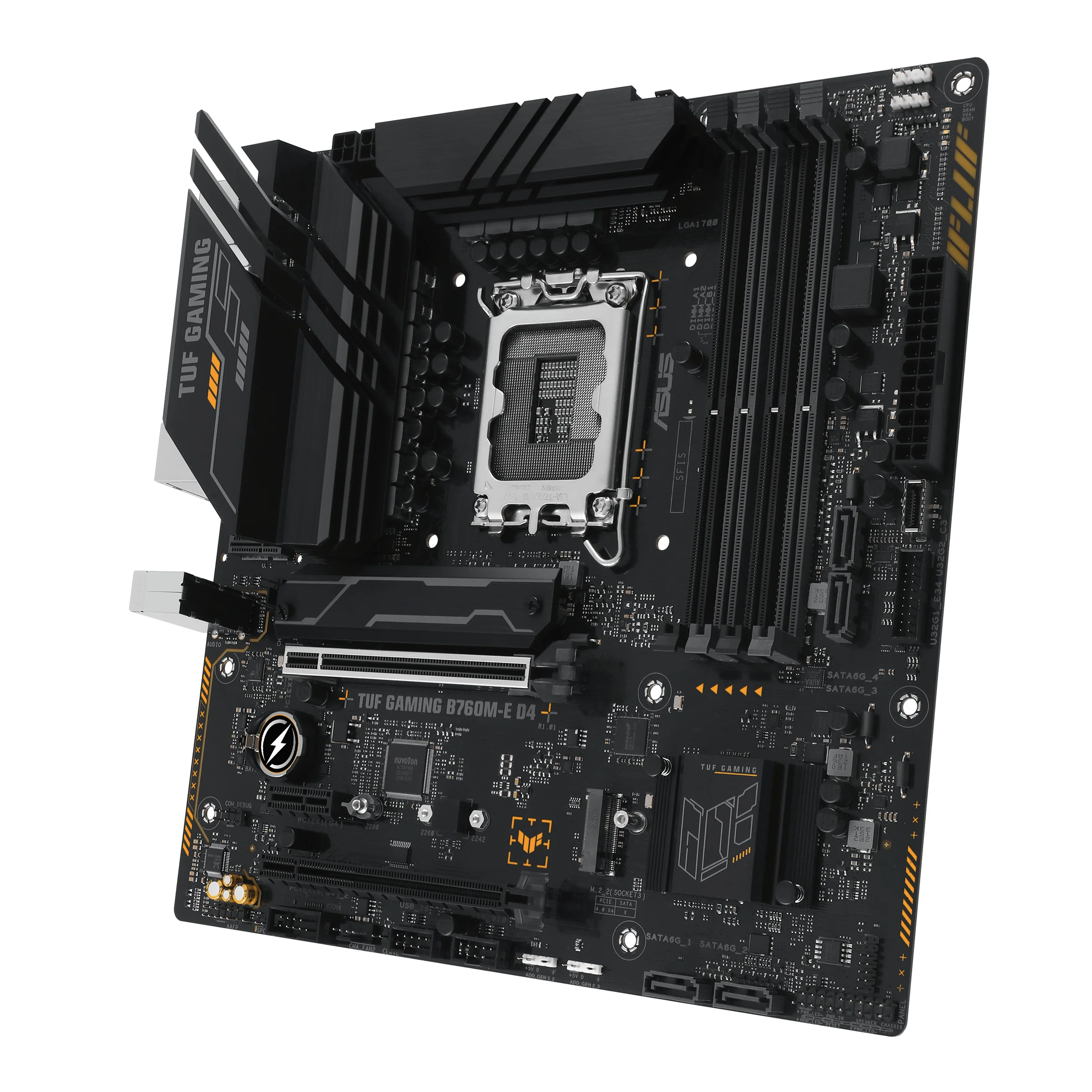 ASUS TUF GAMING B760M-E D4 (mATX. B760. LGA 1700. DDR4)