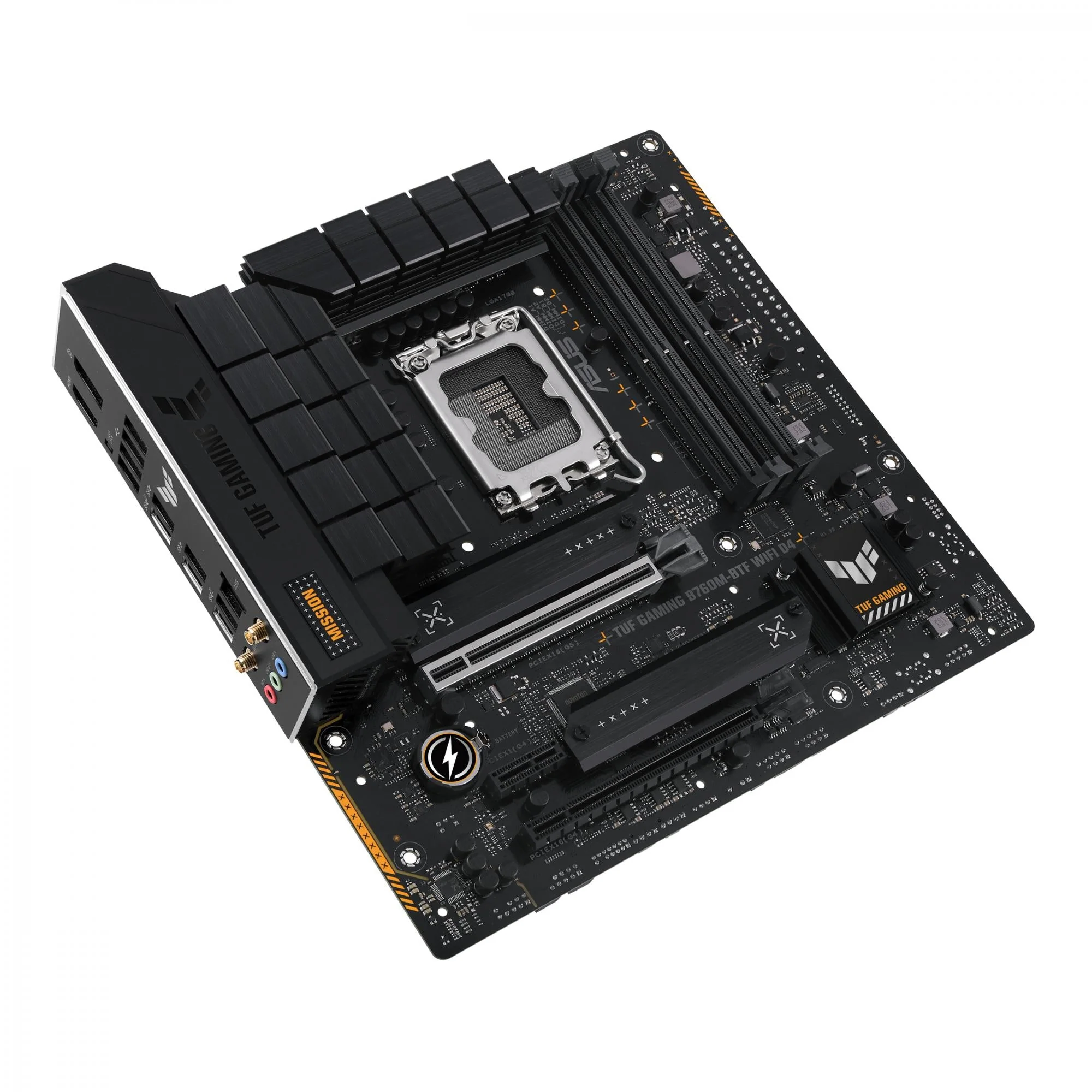 ASUS TUF GAMING B760M-BTF WIFI D4 (mATX. B760. LGA 1700. DDR4)