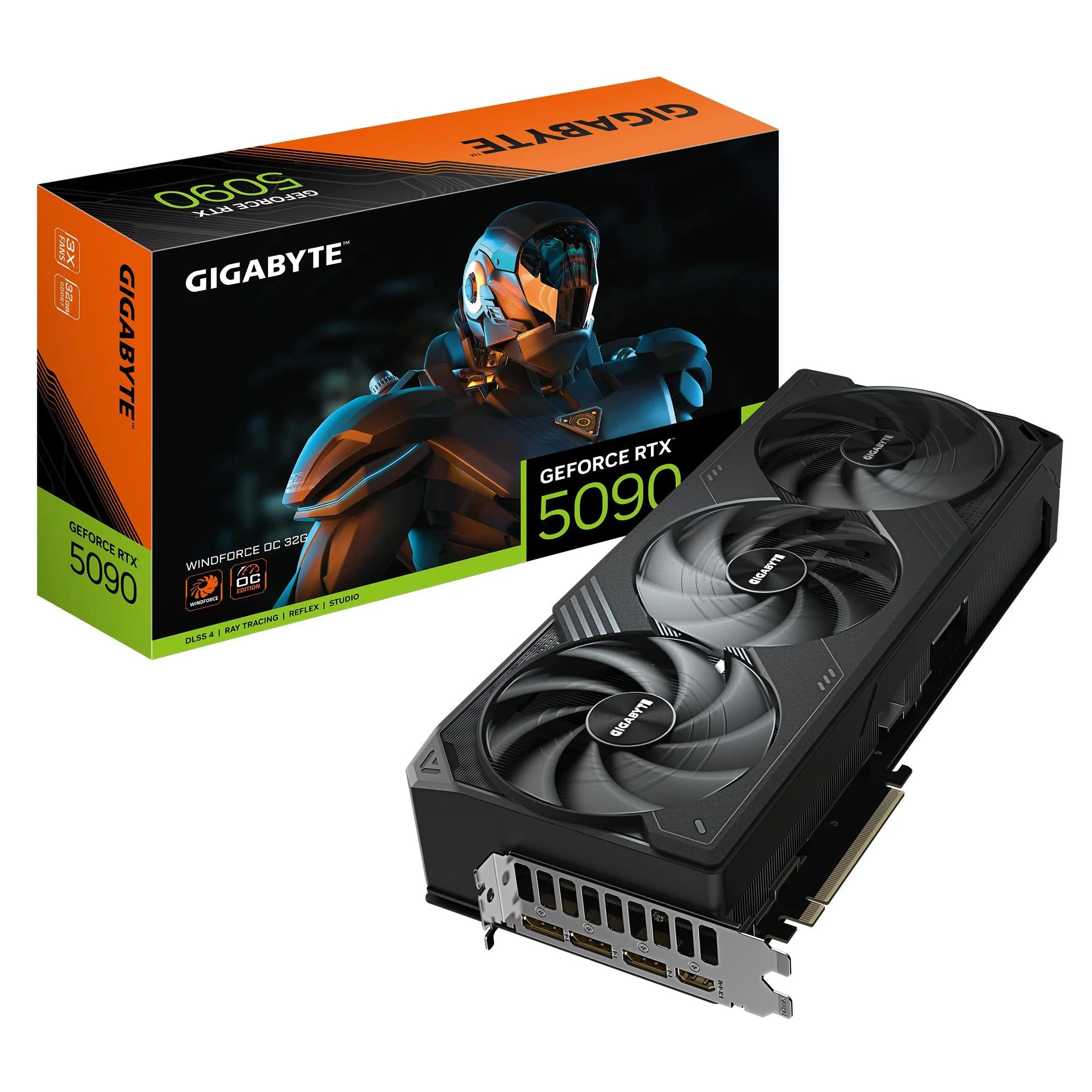 Gigabyte Geforce RTX5090 WINDFORCE OC 32GB