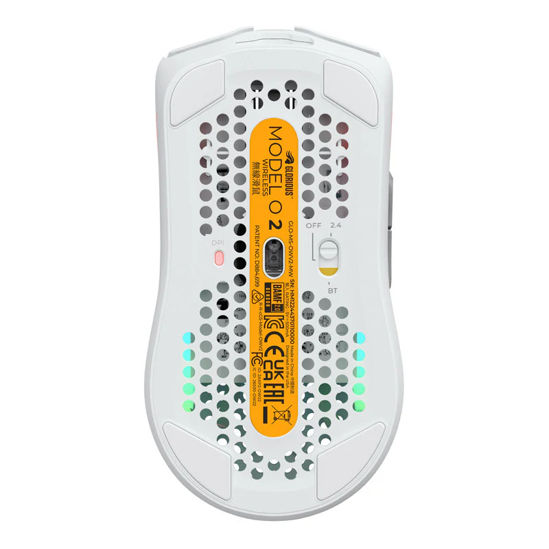 Glorious Model O Wireless 2 – Mattweiß