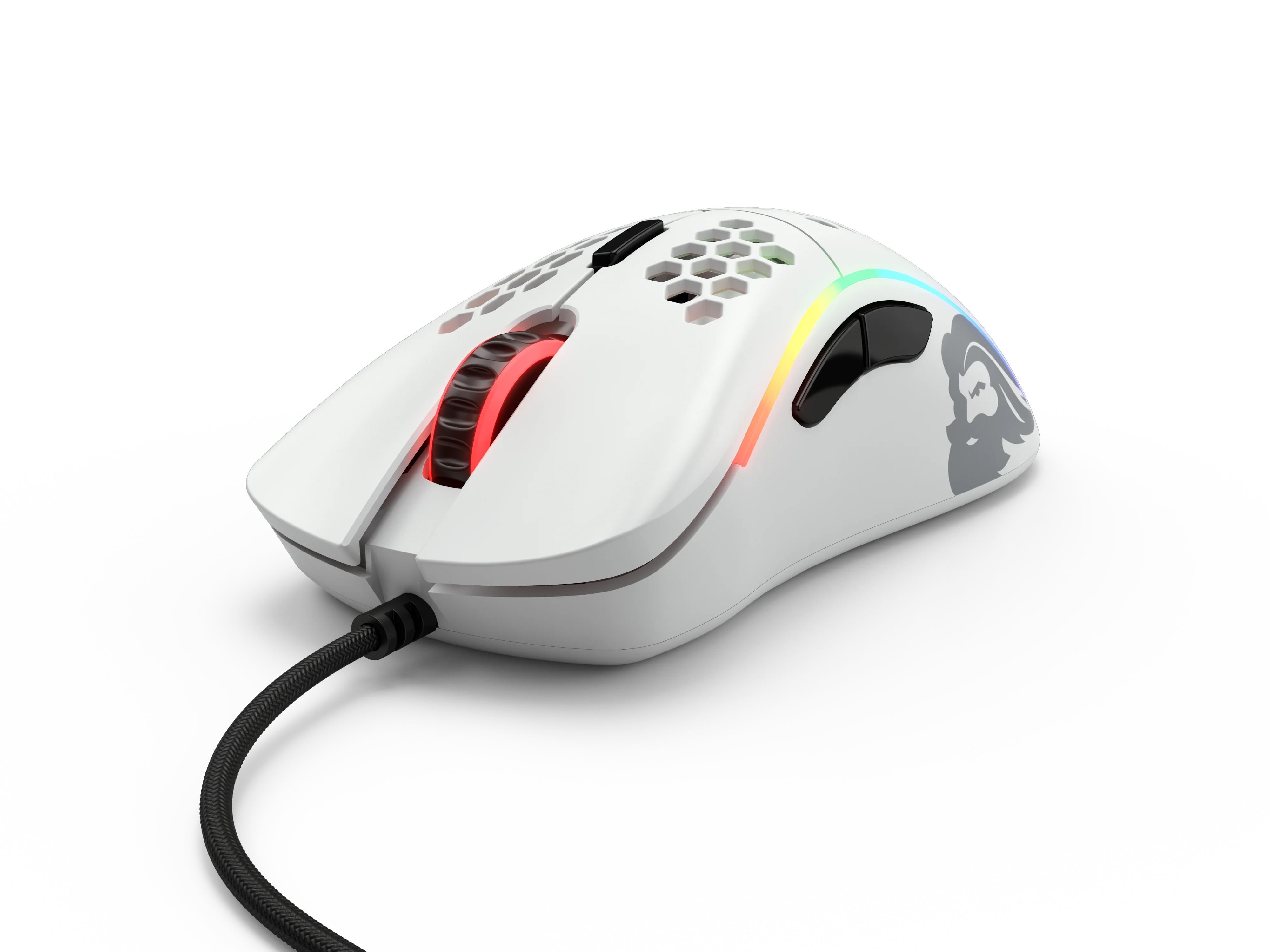 Glorious Model D Gaming-Maus – Weiß