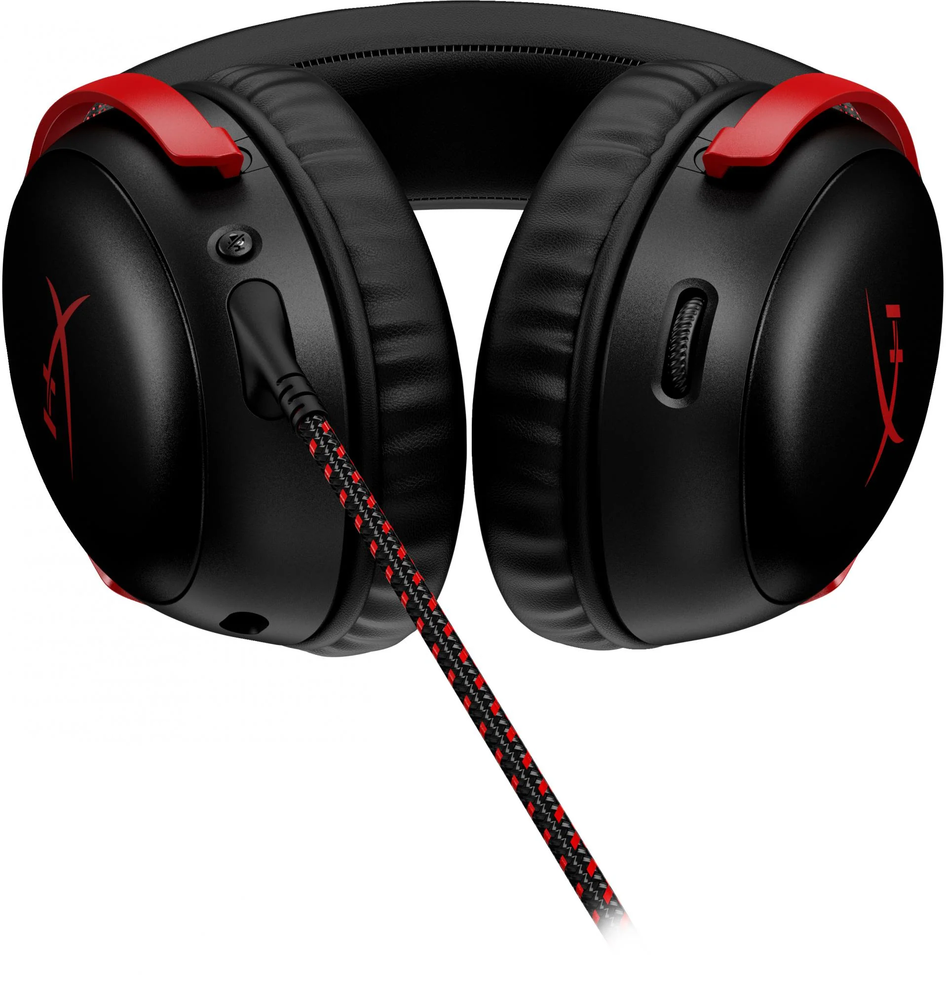 HyperX Cloud 3 Kabling Headset Sort Rød