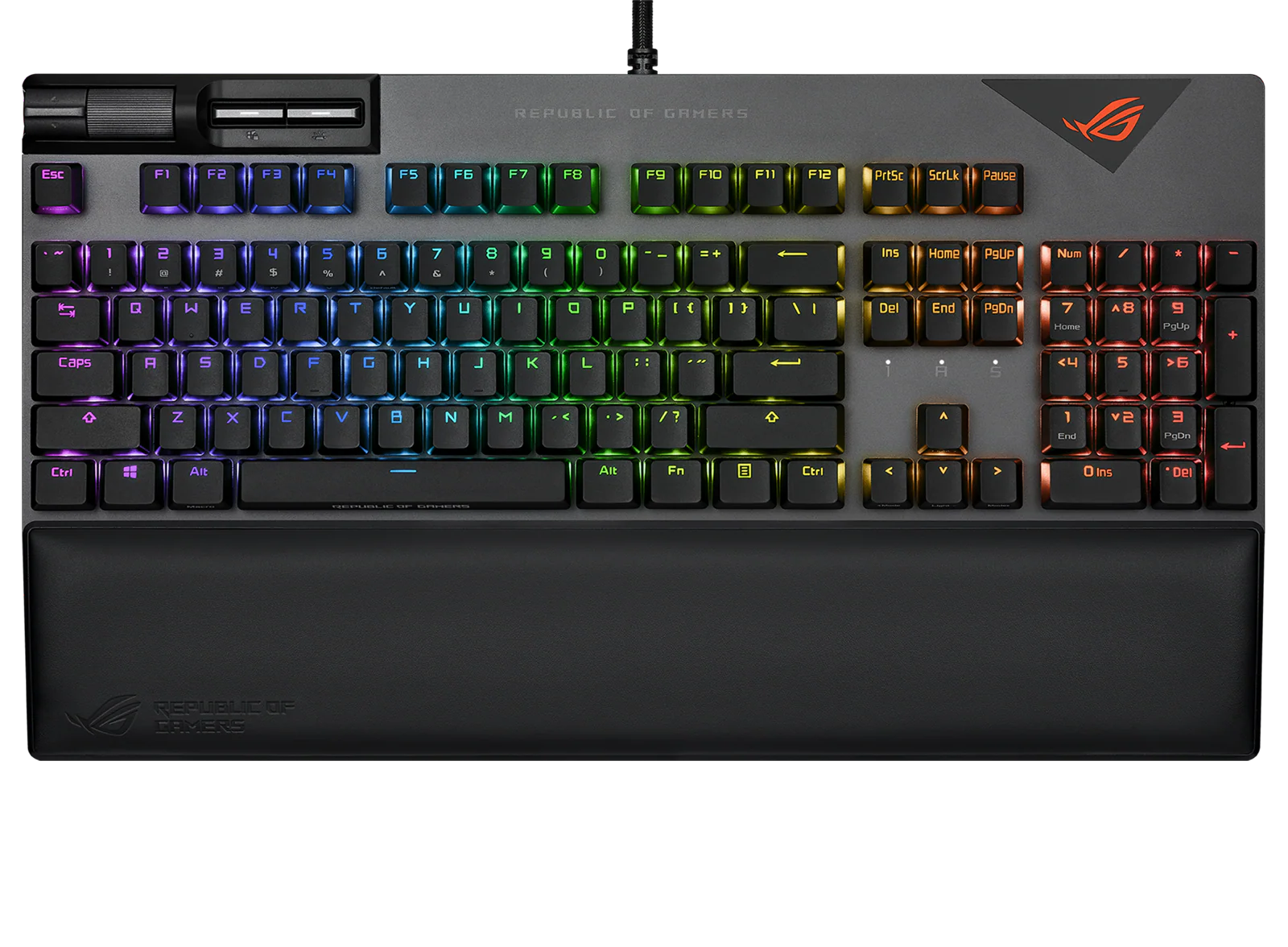 ASUS ROG Strix FLARE II PBT-Gaming-Tastatur (NX Red Switches)