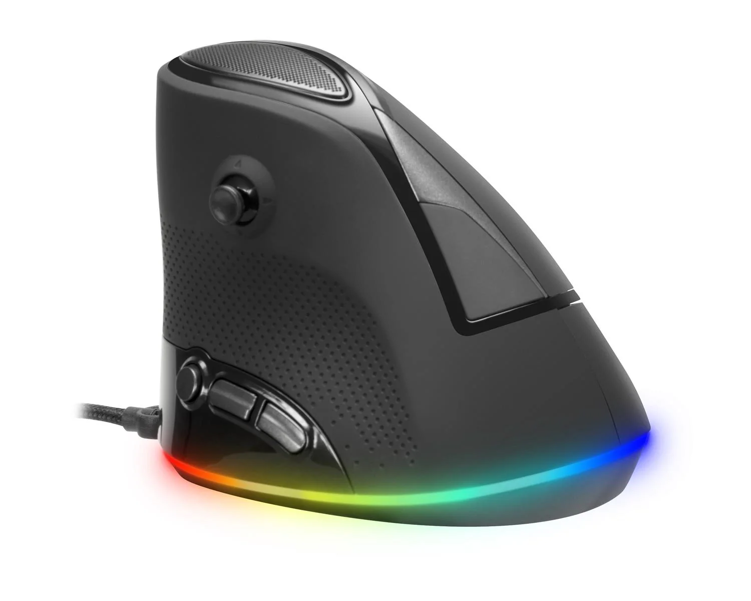 SpeedLink SOVOS Vertikale RGB-Gaming-Maus. schwarz