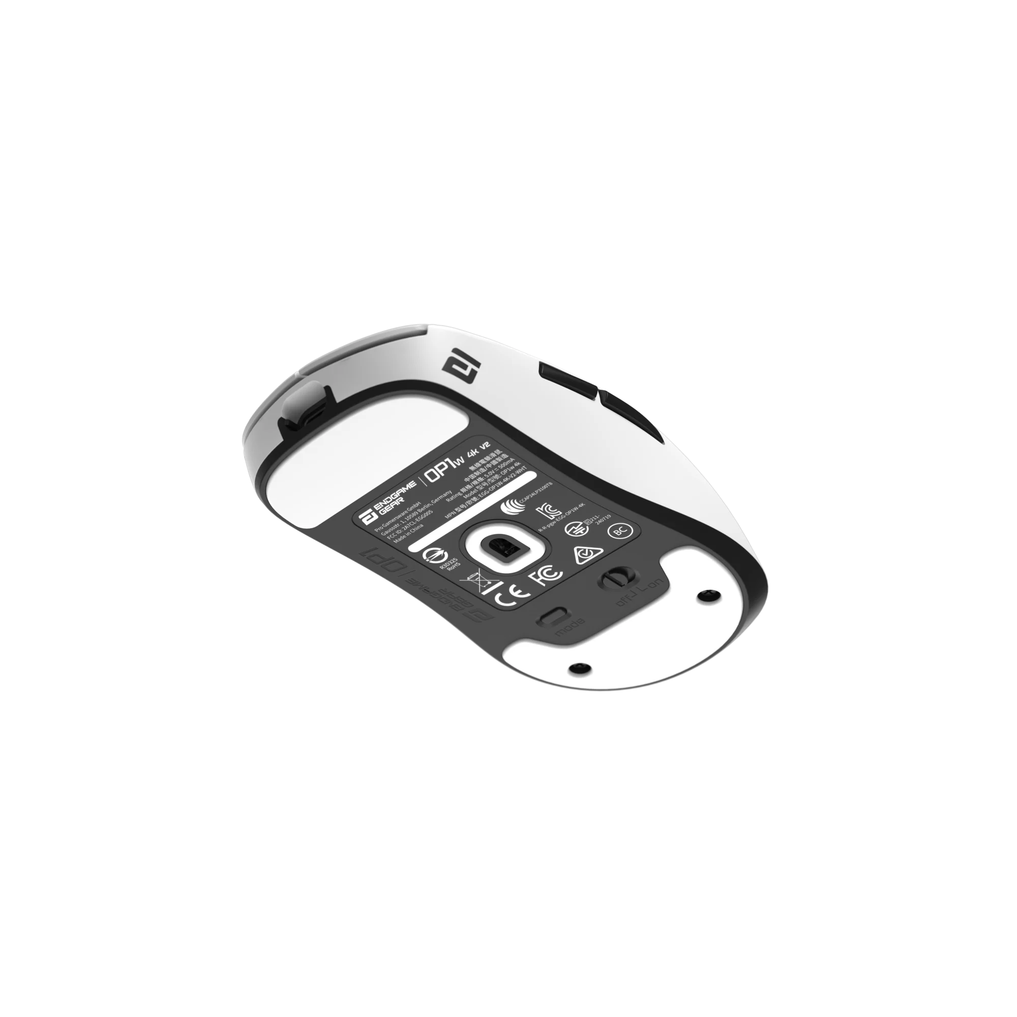 Endgame Gear OP1w 4K V2 – Trådløs Gaming Mus (White)