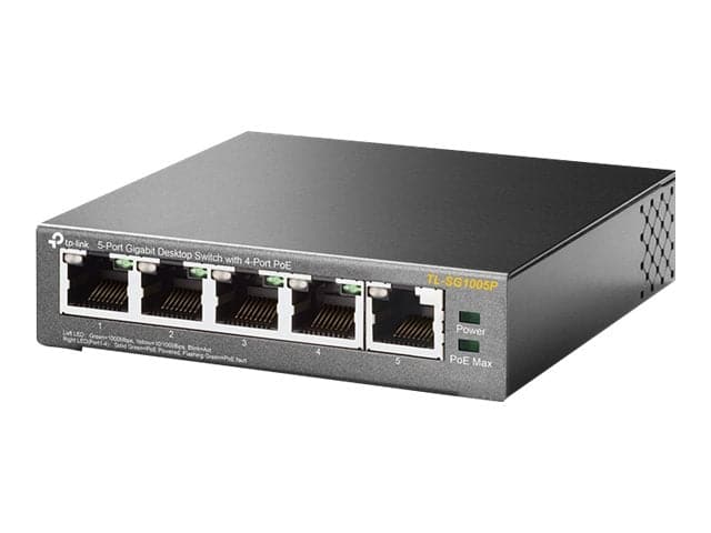 TP-Link TL-SG1005P Switch 5-Port-Gigabit-PoE