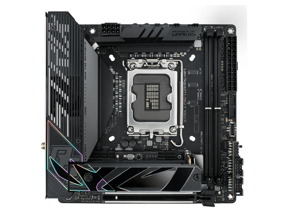 ASUS ROG STRIX Z790-I GAMING WIFI (mITX. Z790. LGA 1700. DDR5)