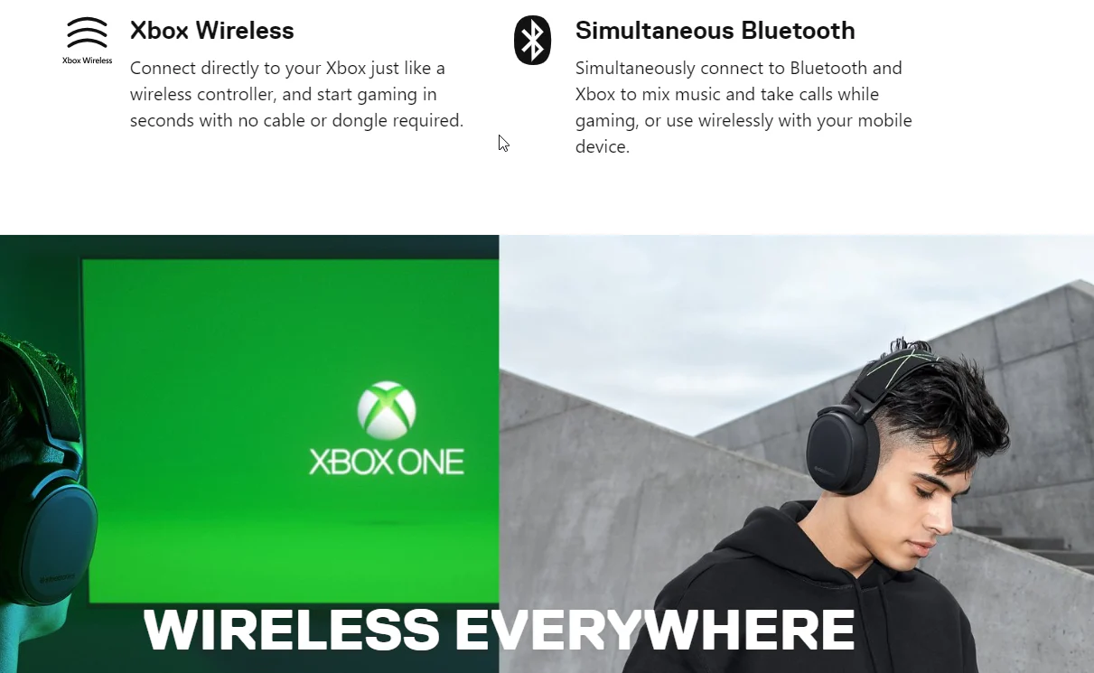 Steelseries – Arctis 9X – Kabelloses Xbox-Gaming-Headset