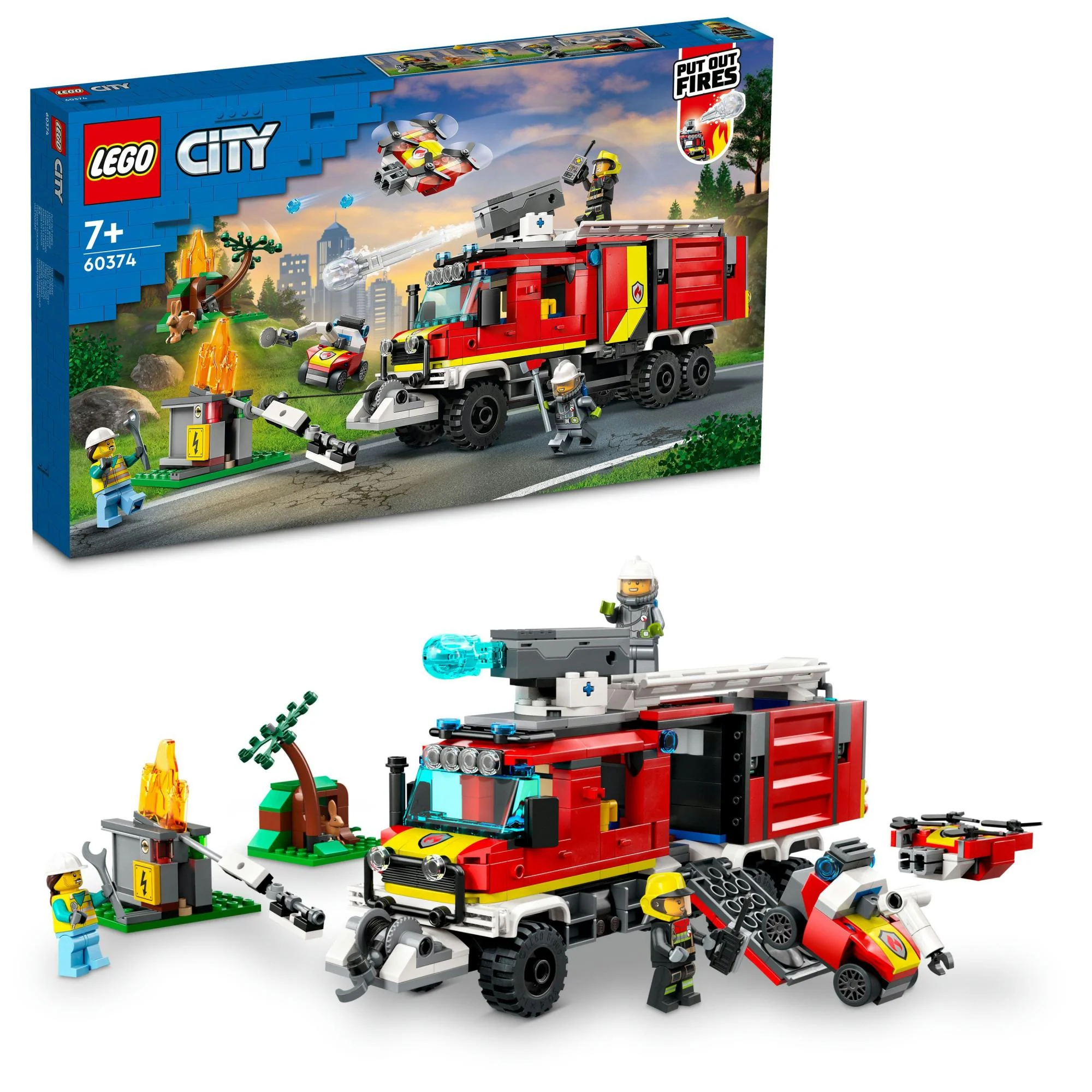 LEGO 60374 City Fire Brigade Command Vehicle