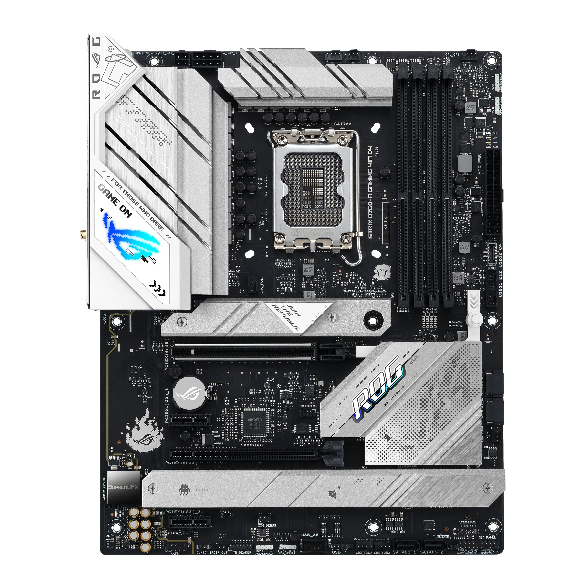 ASUS ROG STRIX B760-A GAMING WIFI D4 (ATX. B760. LGA 1700. DDR4) - Bundkort