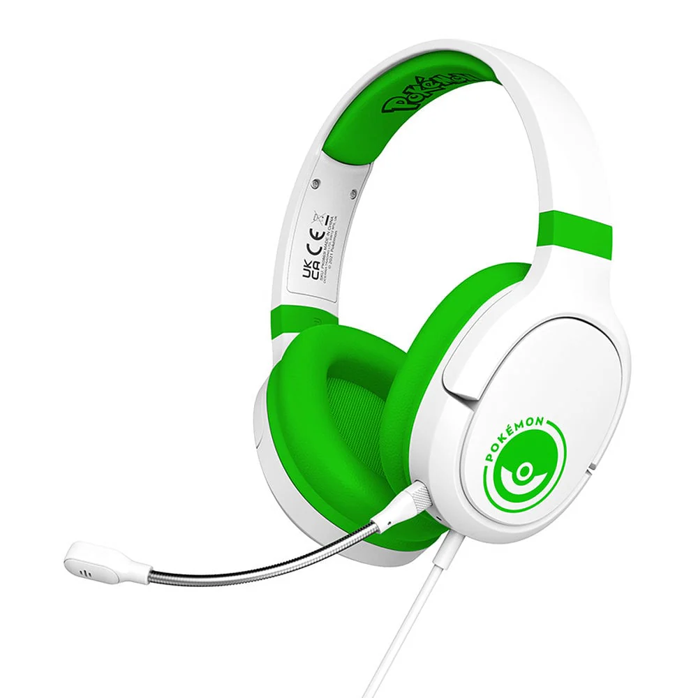 OTL - PRO G1 Pokémon Pokéball Schwarz und Rot Gaming-Kopfhörer (PK0879)