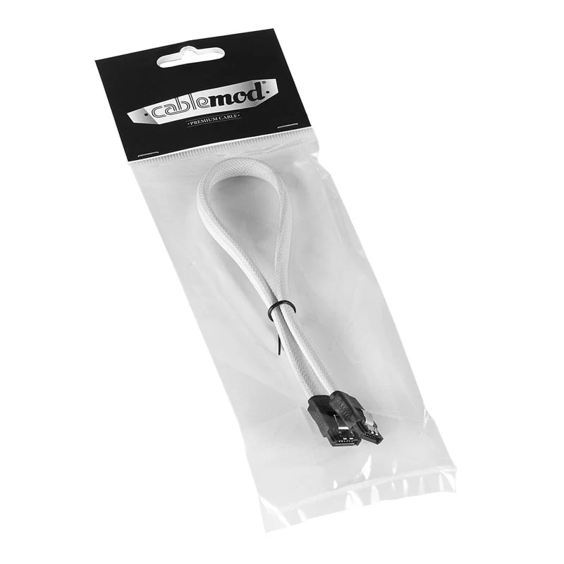CableMod ModMesh SATA 3 Kabel 30 cm – weiß