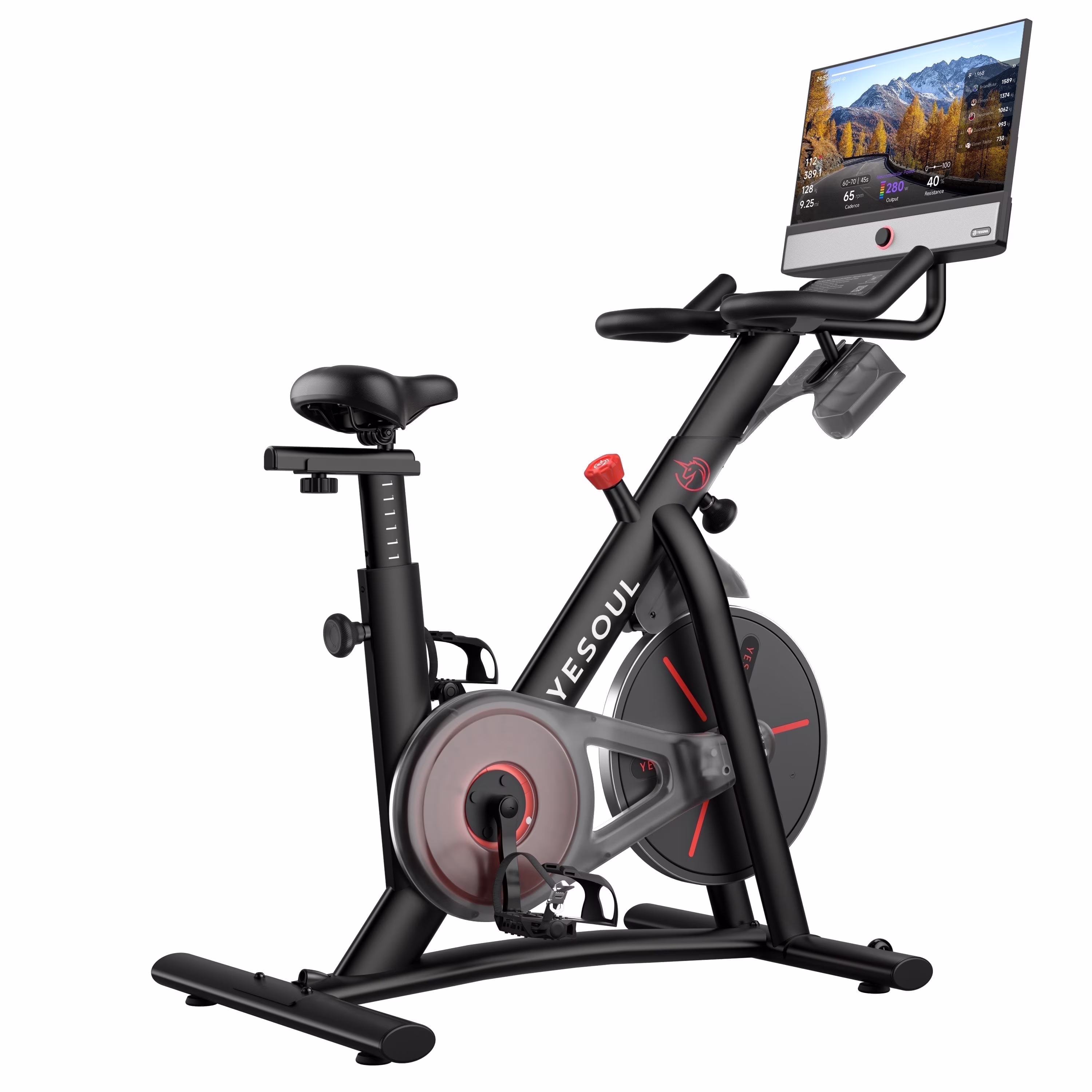 YESOUL G1 Plus Magnetic Exercise Bike with 21.5