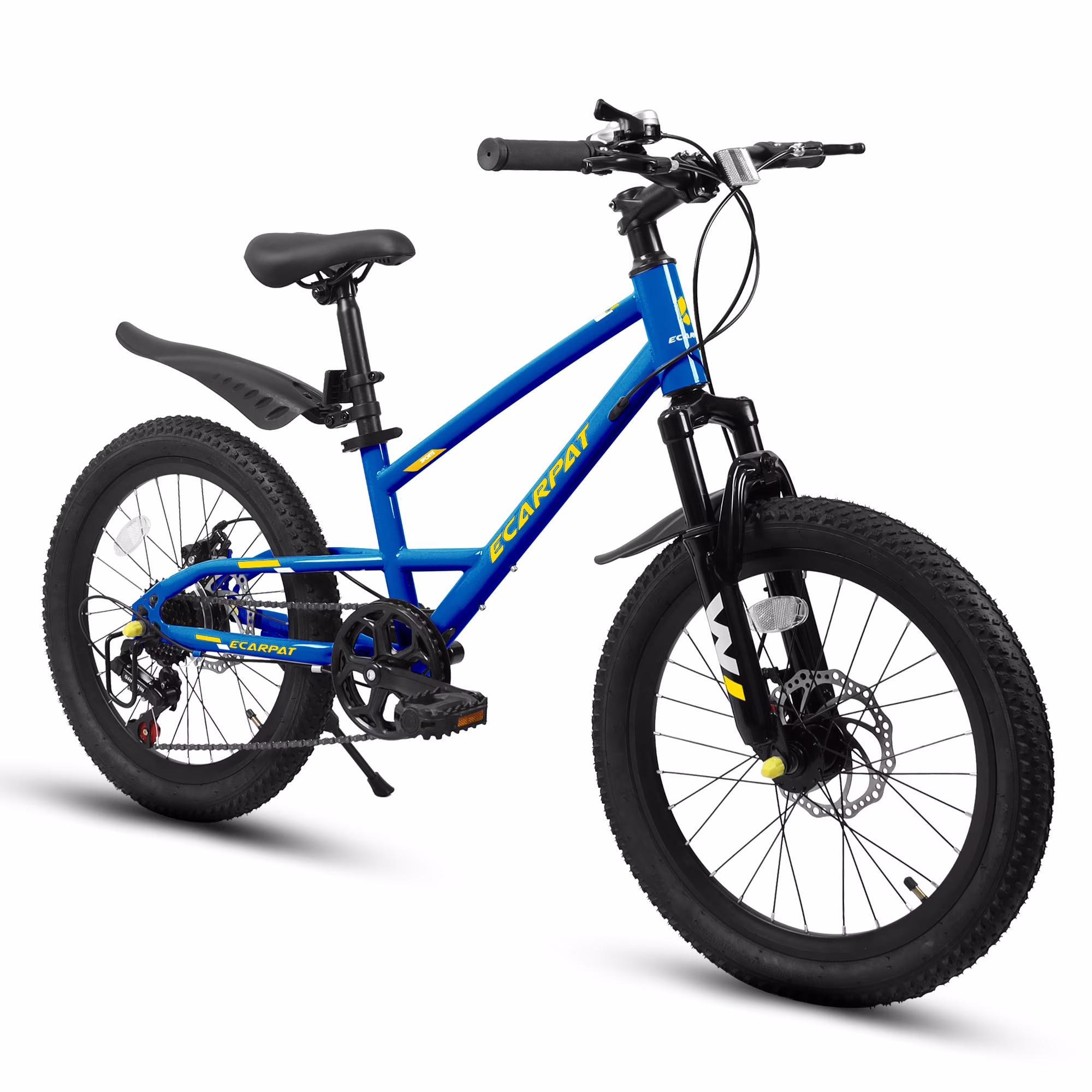 Kids' Bicycles 20 Inch Mountain Bike For Boys Girls Ages 5-10, 7 Speed Mtb Summer Travel Birthday Gifts Children Bicycles
